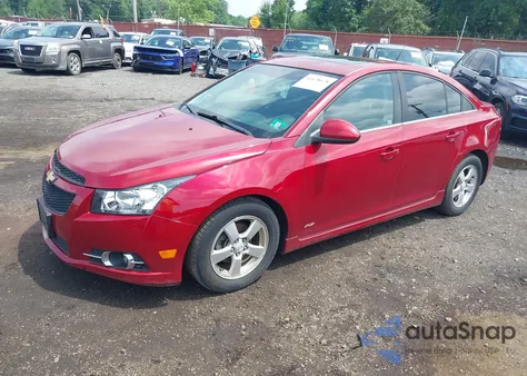 2012 Chevrolet Cruze 1Lt из США, поврежденный, VIN 1G1PF5SC5C7325300